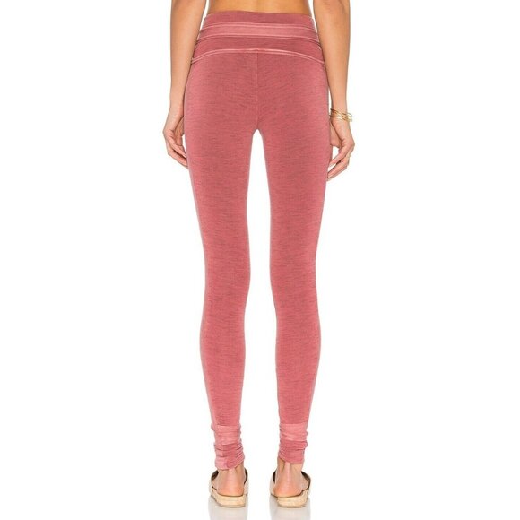 NEW Free People Movement French Terry Bodhi Leggings Pink  SMALL - Picture 8 of 11
